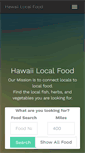 Mobile Screenshot of hawaiilocalfood.com